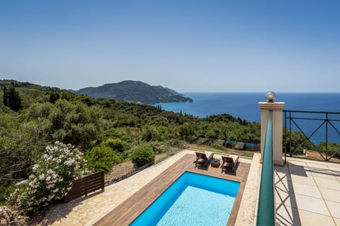 Villa Vardia-Amazing Seaviews with heated pool Villa in Corfu, Greece