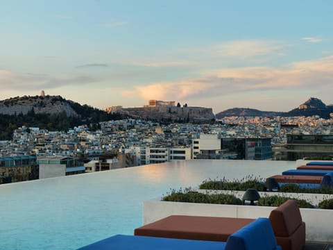View (from property/room), City view, Landmark view, Swimming pool