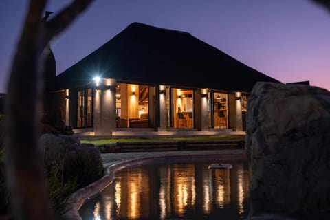 Property building, Night, Natural landscape