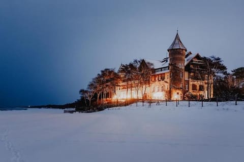 Property building, Winter, Beach, Beach