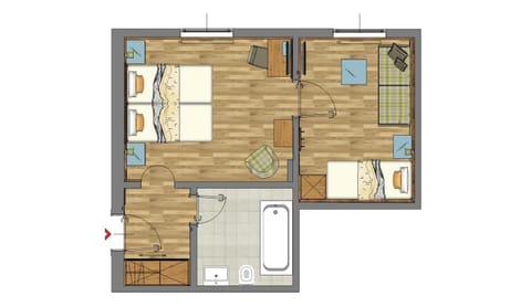 Photo of the whole room