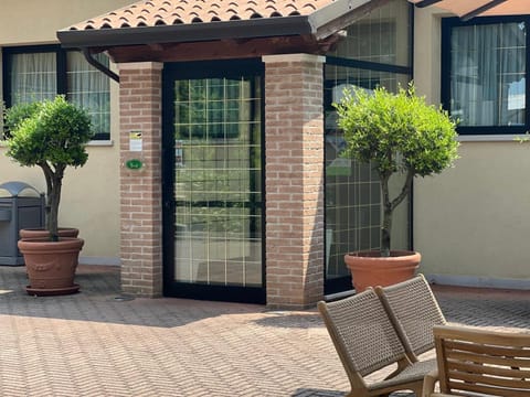 Property building, Garden view