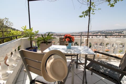 Balcony/Terrace, City view, Sea view