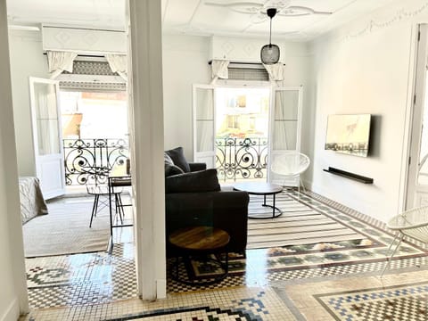 Living room, Bedroom