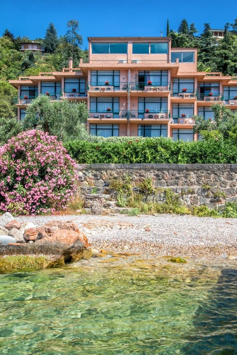 Property building, Beach, Lake view