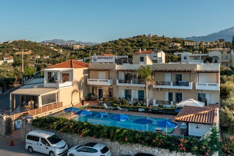 Property building, Bird's eye view, City view, Mountain view, Swimming pool