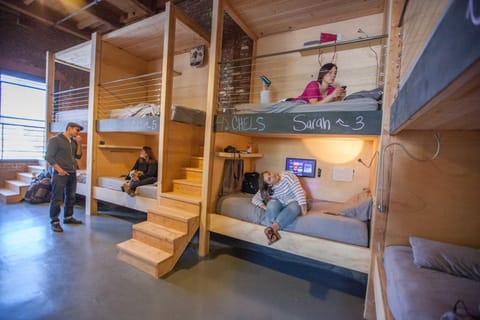 People, Photo of the whole room, bunk bed