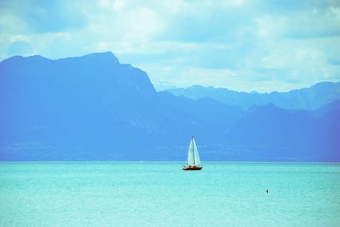 Natural landscape, Lake view