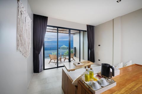 Natural landscape, Bedroom, Sea view