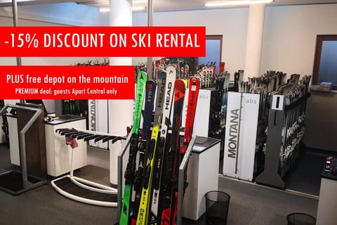 Skiing, Skiing, Area and facilities