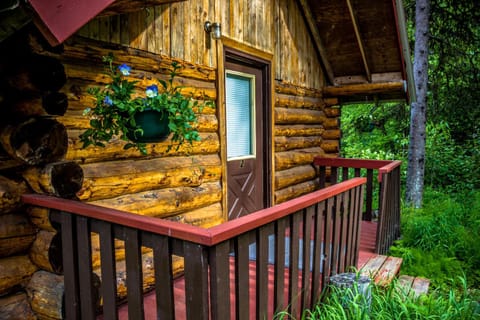 Midnight Sun Log Cabins Natur-Lodge in Moose Pass