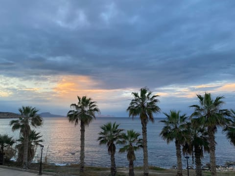 Natural landscape, Beach, Sea view, Sunset