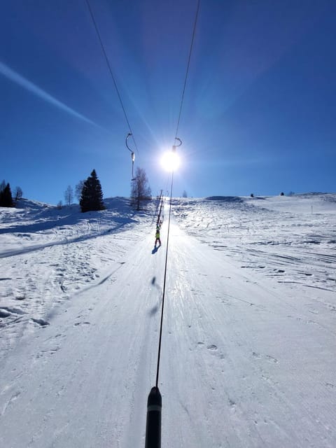 Natural landscape, Winter, Skiing