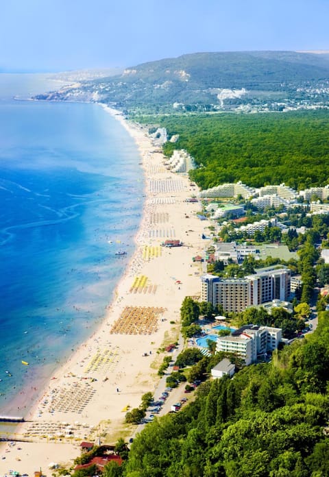 Beach, Landmark view, Sea view