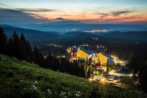 Spring, Night, Natural landscape, Bird's eye view, Summer, Mountain view, Sunrise, Sunset