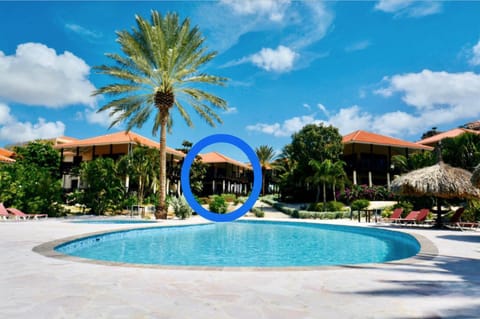 Property building, Pool view, Swimming pool