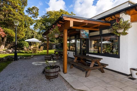 Property building, Patio, Day, Garden, Garden view