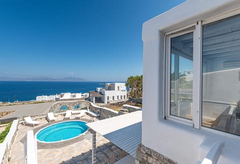 Pool view, Sea view, Swimming pool