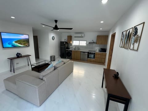 TV and multimedia, Kitchen or kitchenette, Living room, Dining area, stove