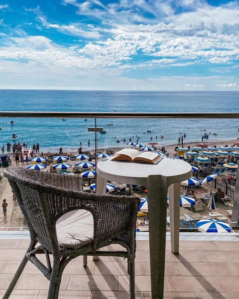 View (from property/room), Balcony/Terrace, Beach, Sea view