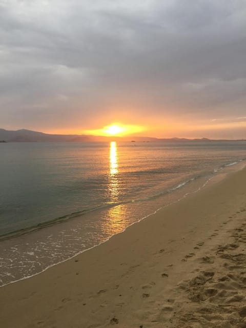 Nearby landmark, Natural landscape, Beach, Sunset