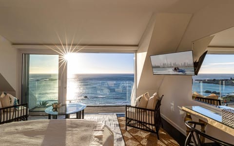 View (from property/room), Bedroom, Sea view