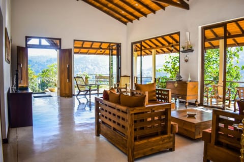 Natural landscape, Living room, Mountain view