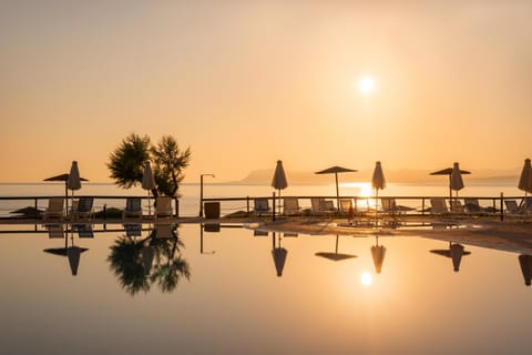 Sea view, Swimming pool, Sunset