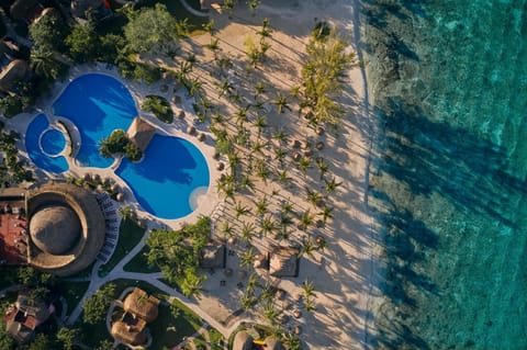 Bird's eye view, Pool view