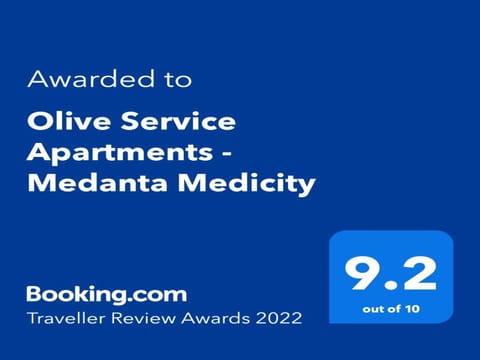 Olive Service Apartments - Medanta Medicity Condo in Gurugram