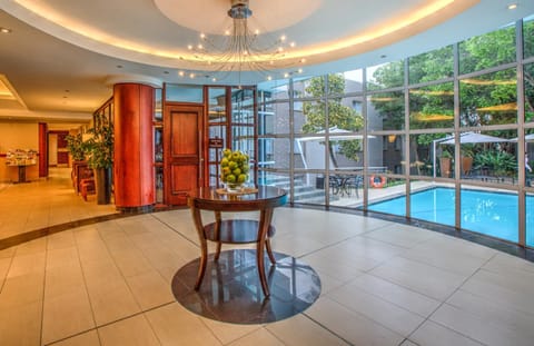 Lobby or reception, Pool view