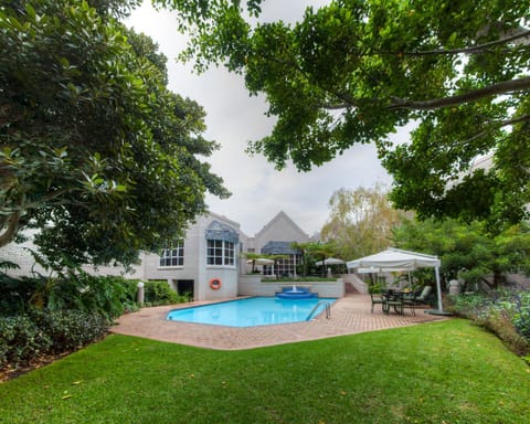 Property building, Garden, Pool view