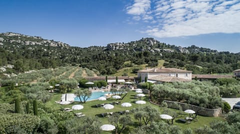 Property building, Natural landscape, Bird's eye view