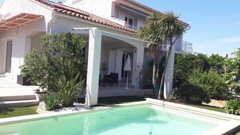 Property building, Pool view