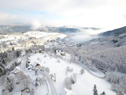 Natural landscape, Bird's eye view, Winter