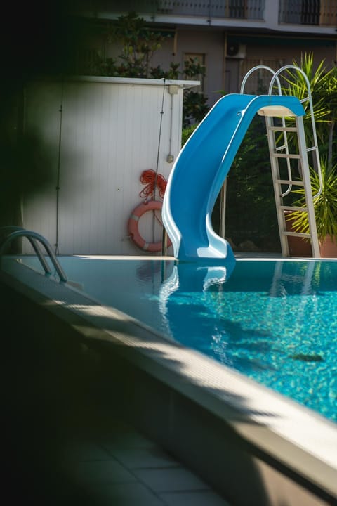 Children play ground, Swimming pool, older children