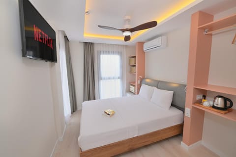 Bed, TV and multimedia, Coffee/tea facilities, Bedroom, air conditioner