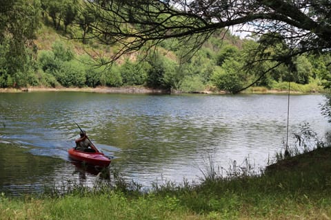 Beach, Canoeing, River view