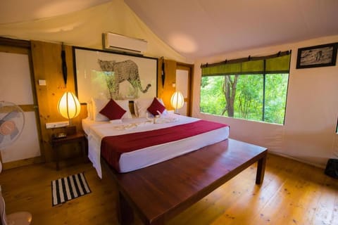 Yala Leopard Mobile Camp Luxury tent in Southern Province