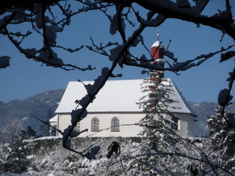 Property building, Winter, Landmark view