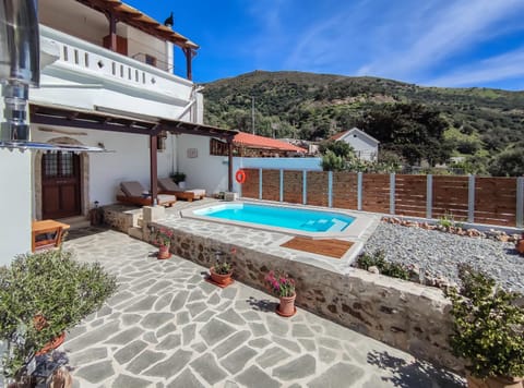 Property building, Patio, Mountain view, Pool view, Swimming pool