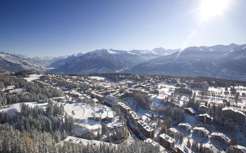 Bird's eye view, Winter, City view, Area and facilities