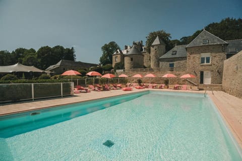 Property building, Pool view