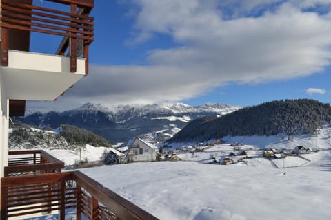 Day, Natural landscape, Winter, Balcony/Terrace, Other, Decorative detail, On site, City view, Mountain view