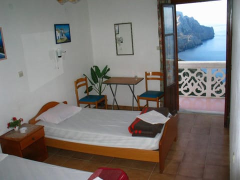 Bedroom, Sea view