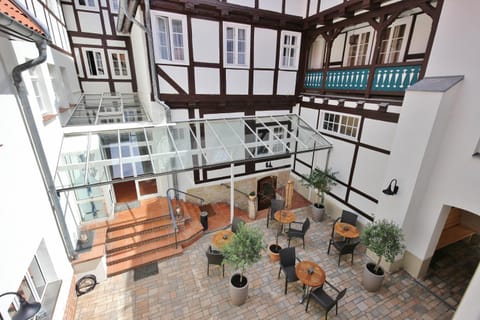 Property building, Patio, Inner courtyard view