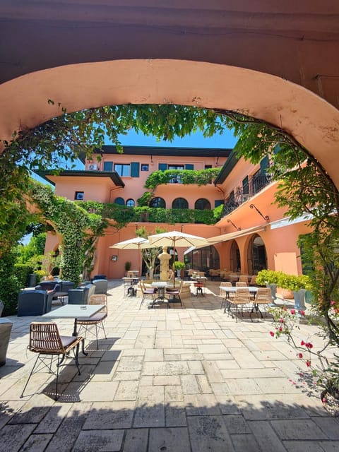 Property building, Patio, Garden view