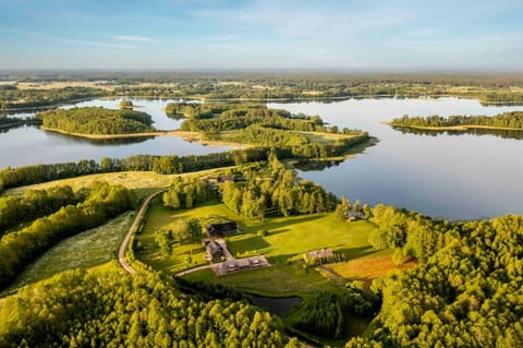 Nearby landmark, Natural landscape, Bird's eye view, Lake view