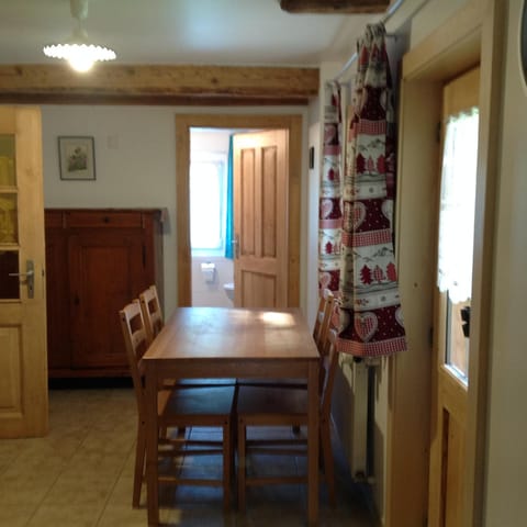 Kitchen or kitchenette, Dining area