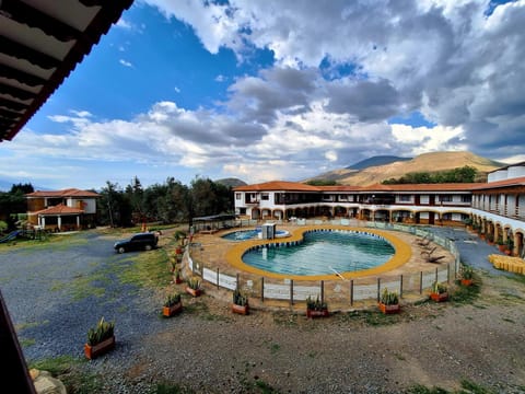 View (from property/room), Landmark view, Mountain view, Pool view, Inner courtyard view